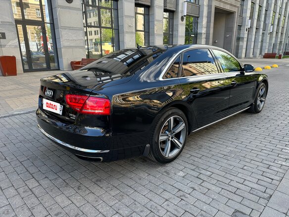 2013 Audi A8 Long III (D4), чёрный - вид 6