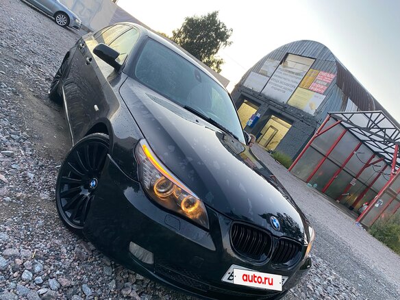 2009 BMW 5 серии 520i V (E60/E61) Рестайлинг, чёрный, 1250000 рублей - вид 17