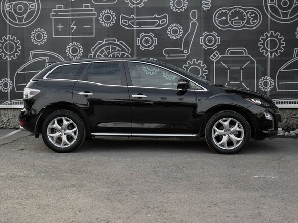 2011 Mazda CX-7 I Рестайлинг, чёрный, 1700000 рублей - вид 2