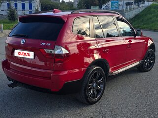 2006 BMW X3 25i I (E83) Рестайлинг, красный, 990000 рублей, вид 4