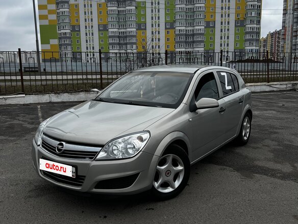2008 Opel Astra H Рестайлинг, серебристый, 530000 рублей