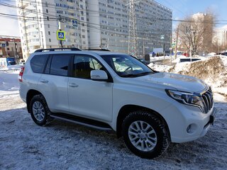 2016 Toyota Land Cruiser Prado 150 Series Рестайлинг 1, белый, 4750000 рублей, вид 2
