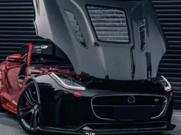 2017 Jaguar F-Type I Рестайлинг, белый, 3700000 рублей - вид 17