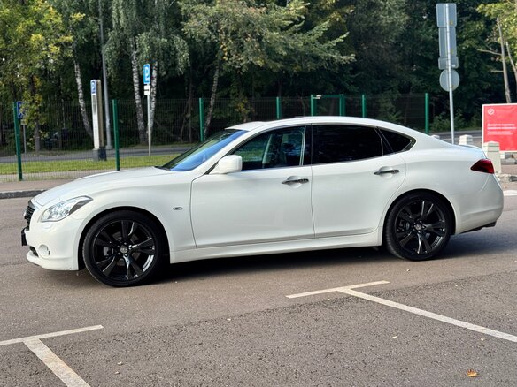 2013 Infiniti M M37 IV, белый - вид 8