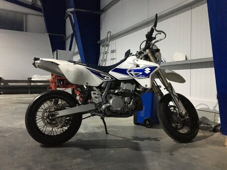 2008 Suzuki DR-Z 400 SM, белый, 515000 рублей, вид 2