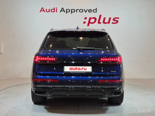 2022 Audi Q7 45 TDI II (4M) Рестайлинг, синий, 6742069 рублей, вид 4