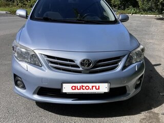 2012 Toyota Corolla X (E140, E150) Рестайлинг, голубой, 1350000 рублей, вид 1