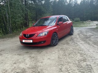 2008 Mazda 3 I (BK) Рестайлинг, красный, 650000 рублей, вид 1