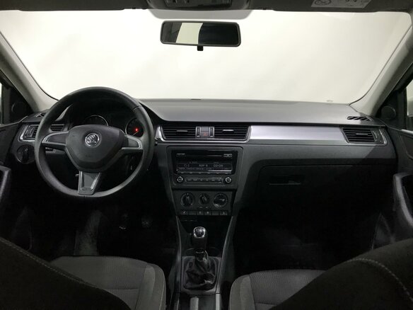 2014 Skoda Rapid I, серебристый, 1200000 рублей - вид 6