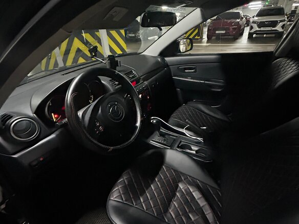 2006 Mazda 3 I (BK) Рестайлинг, чёрный, 400000 рублей - вид 11