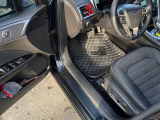 2013 Ford Fusion (North America) II, чёрный, 1280000 рублей, вид 5