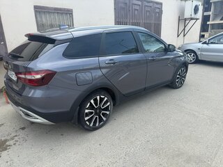 2022 Lada (ВАЗ) Vesta SW Cross Предсерийная I Рестайлинг (NG), серый, 1480000 рублей, вид 3