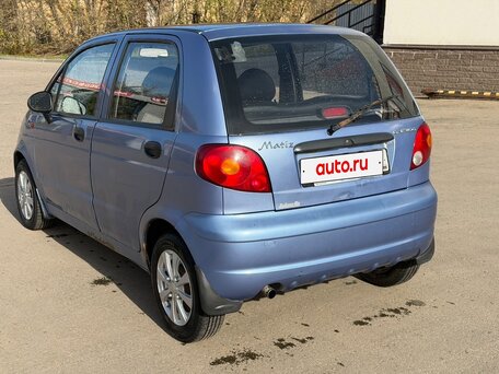 2007 Daewoo Matiz I Рестайлинг, голубой, 170000 рублей, вид 5