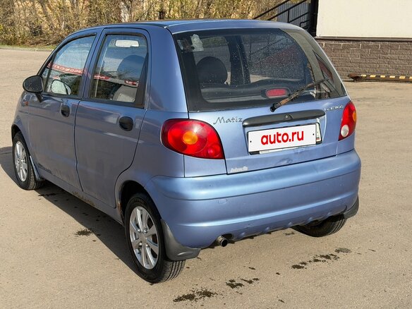 2007 Daewoo Matiz I Рестайлинг, голубой, 170000 рублей - вид 4