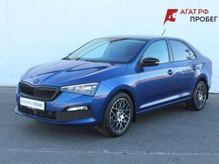 2021 Skoda Rapid II, синий, 1860000 рублей, вид 1