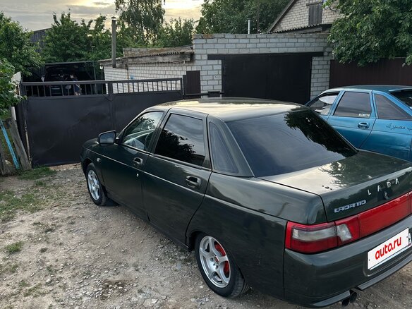 2006 Lada (ВАЗ) 2110, зелёный, 300000 рублей - вид 6