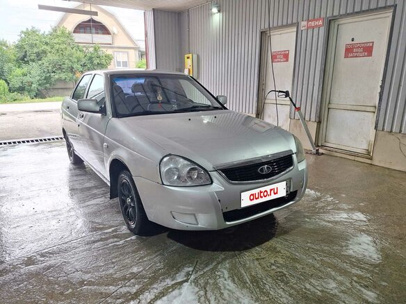 2009 Lada (ВАЗ) Priora I, серебристый, 230000 рублей - вид 1