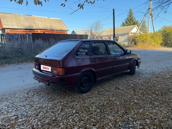 2004 Lada (ВАЗ) 2114, красный, 150000 рублей - вид 3
