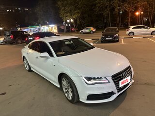 2013 Audi A7 I (4G), белый, 1586000 рублей, вид 1