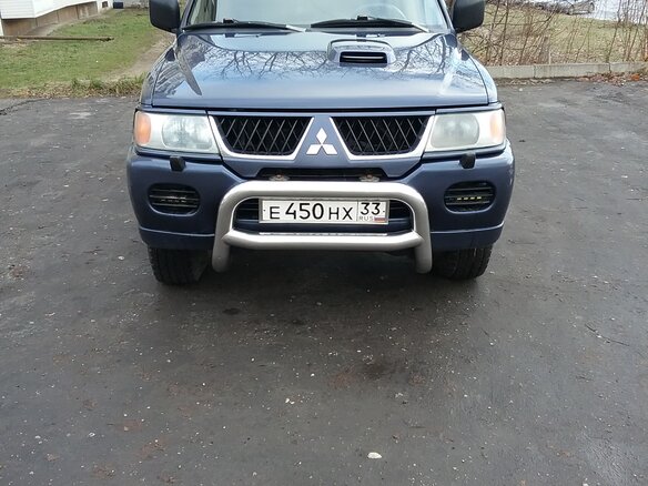 2005 Mitsubishi Pajero Sport I Рестайлинг, синий - вид 1