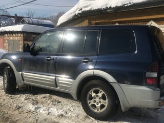 2002 Mitsubishi Pajero III, синий, 660000 рублей, вид 3