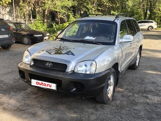 2003 Hyundai Santa Fe I, серебристый, 500000 рублей, вид 1