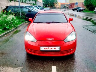 2008 Hyundai Coupe II (GK) Рестайлинг, красный, 735000 рублей, вид 4
