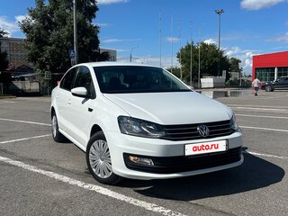 2019 Volkswagen Polo V Рестайлинг, белый, 1365000 рублей, вид 1