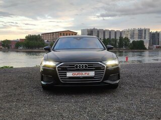 2018 Audi A6 45 TDI V (C8), чёрный, 4700000 рублей, вид 2