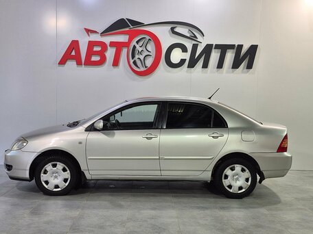 2006 Toyota Corolla IX (E120, E130) Рестайлинг, серебристый, 440000 рублей, вид 4