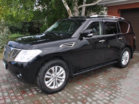 2013 Nissan Patrol VI (Y62), чёрный, 2600000 рублей, вид 3