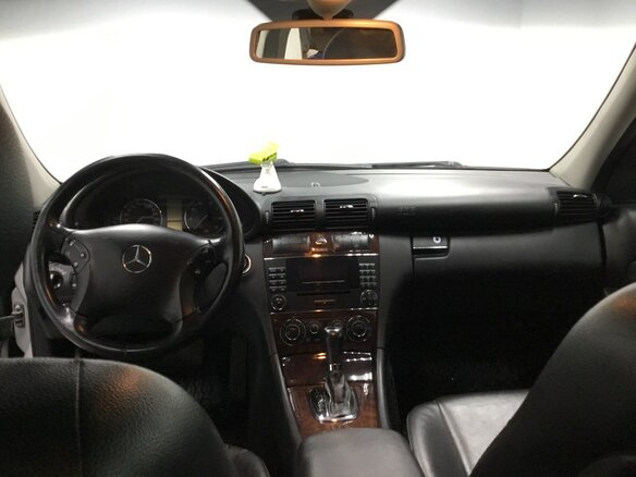 2005 Mercedes-Benz C-Класс 200 II (W203) Рестайлинг, серебристый - вид 6