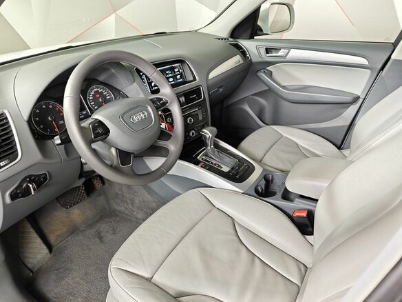 2013 Audi Q5 I (8R) Рестайлинг, белый, 1635000 рублей - вид 17