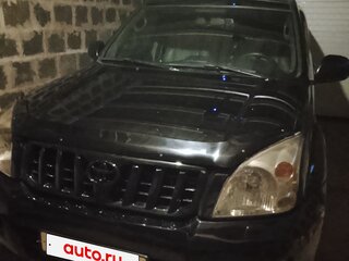 2008 Toyota Land Cruiser Prado 4-speed 120 Series Рестайлинг, чёрный, 2650000 рублей, вид 1
