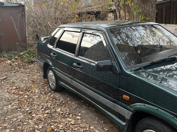 2002 Lada (ВАЗ) 2115, зелёный, 130000 рублей - вид 5