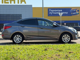 2016 Hyundai Solaris I Рестайлинг, серый, 1050000 рублей, вид 4