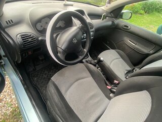 2004 Peugeot 206, серый, 180000 рублей, вид 5