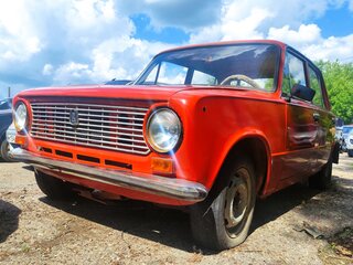 1980 Lada (ВАЗ) 2101, красный, 130000 рублей, вид 2