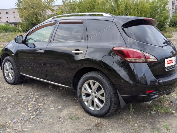 2012 Nissan Murano II (Z51) Рестайлинг 2, чёрный - вид 6