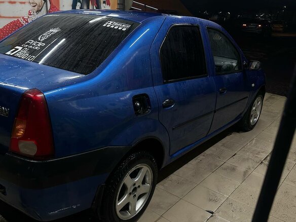 2006 Renault Logan I, синий, 200000 рублей - вид 8