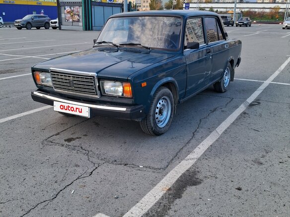 2005 Lada (ВАЗ) 2107, синий, 100000 рублей - вид 2