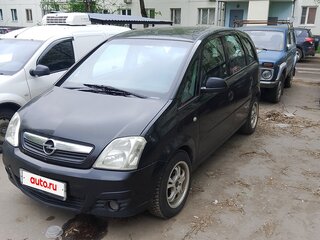 2007 Opel Meriva A Рестайлинг, чёрный, 400000 рублей, вид 1