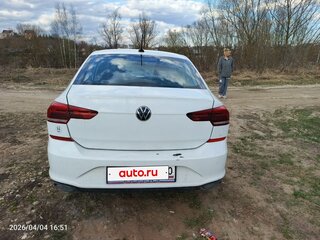 2020 Volkswagen Polo VI, белый, 870000 рублей, вид 3