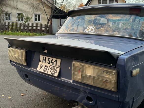 2007 Lada (ВАЗ) 2107, синий, 175000 рублей - вид 8