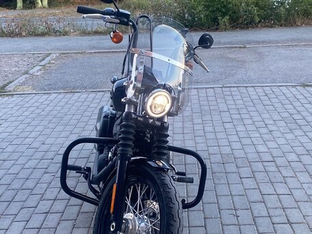 2020 Harley-Davidson Street Bob, чёрный, 1400000 рублей, вид 5
