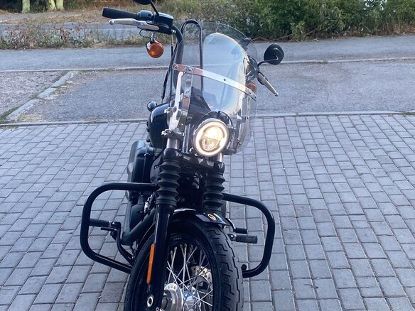2020 Harley-Davidson Street Bob, чёрный, 1400000 рублей - вид 4