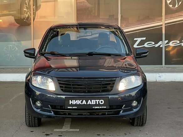 2012 Lada (ВАЗ) Granta I, синий, 300000 рублей - вид 1