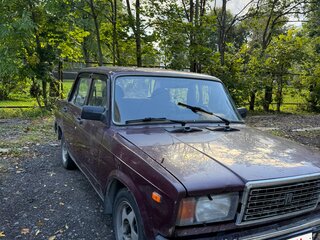 2007 Lada (ВАЗ) 2107, пурпурный, 110000 рублей, вид 1