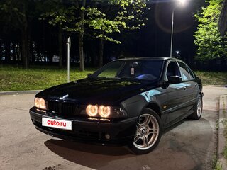 2000 BMW 5 серии 528i IV (E39), чёрный, 400000 рублей, вид 1