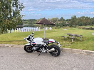 2017 BMW R Nine T Racer, белый, 1190000 рублей, вид 4
